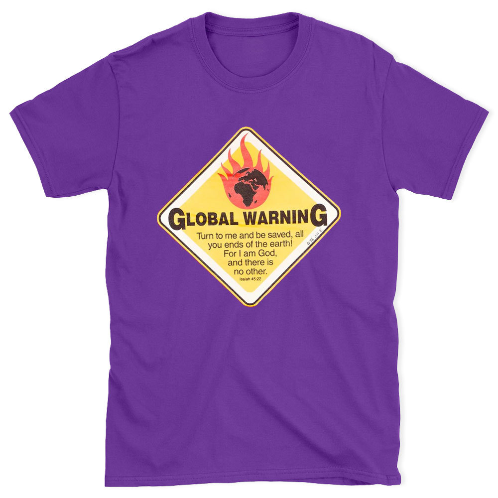 Global Warning Christian Washed T-Shirt