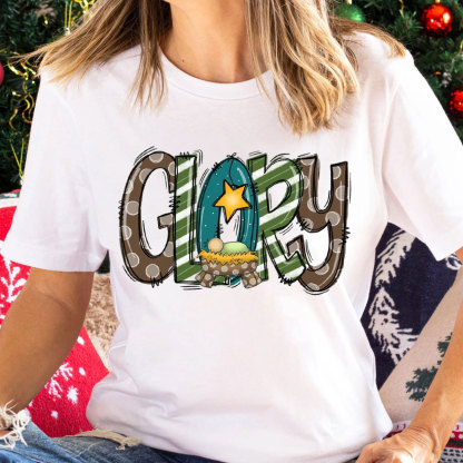 Glory Christian Christmas T-Shirt