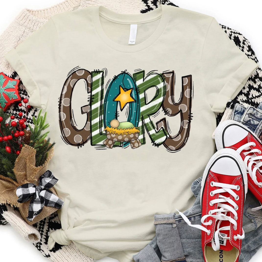 Glory Christian Christmas T-Shirt