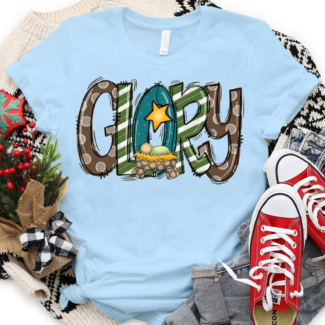 Glory Christian Christmas T-Shirt