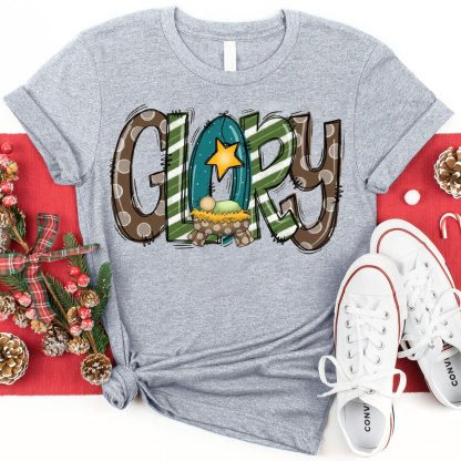 Glory Christian Christmas T-Shirt