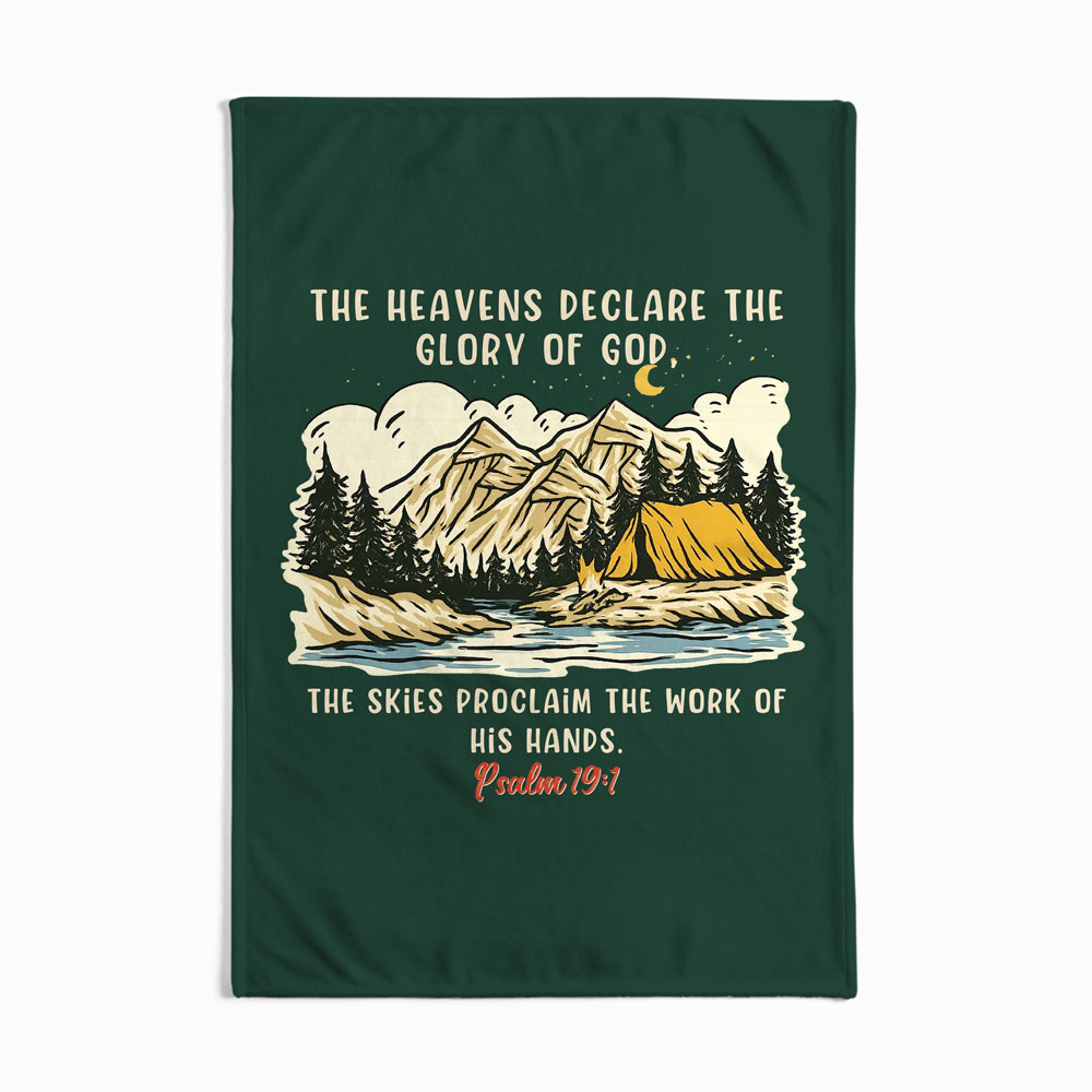 Glory Of God Christian Blanket