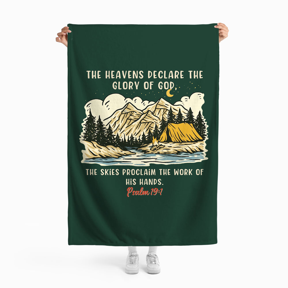 Glory Of God Christian Blanket