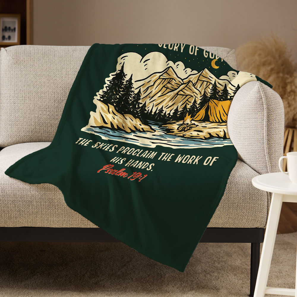 Glory Of God Christian Blanket