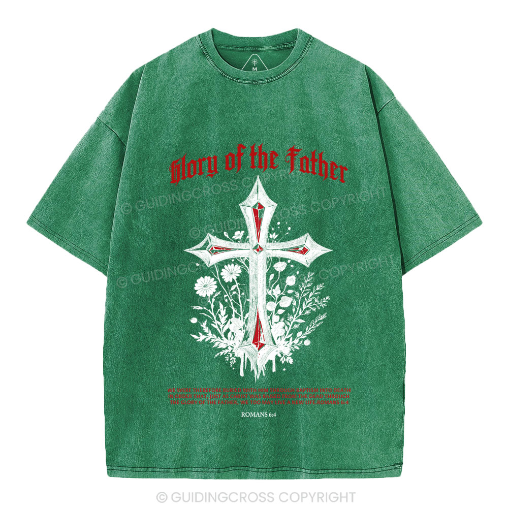 Glory Of The Father Christian Washed T-Shirt