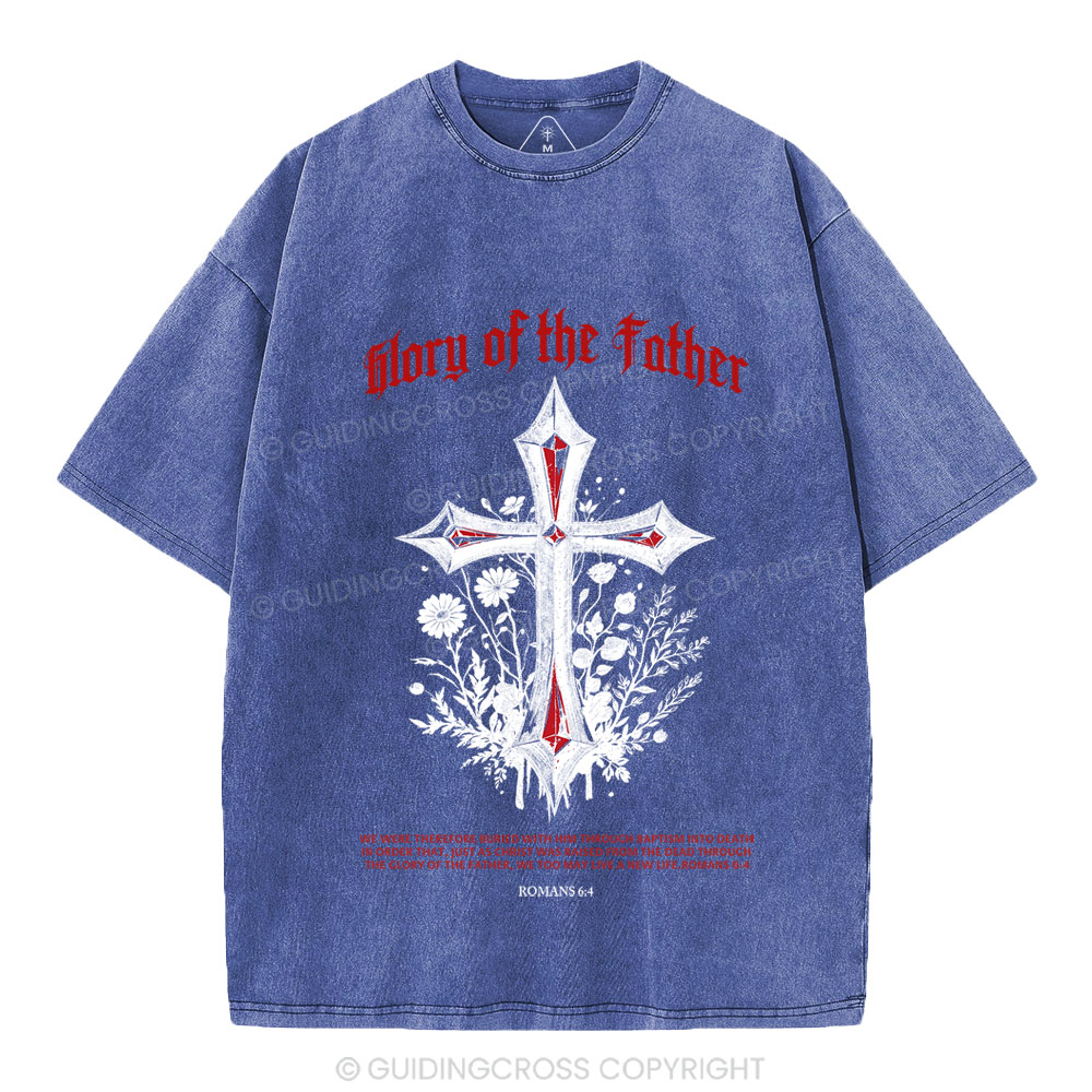 Glory Of The Father Christian Washed T-Shirt