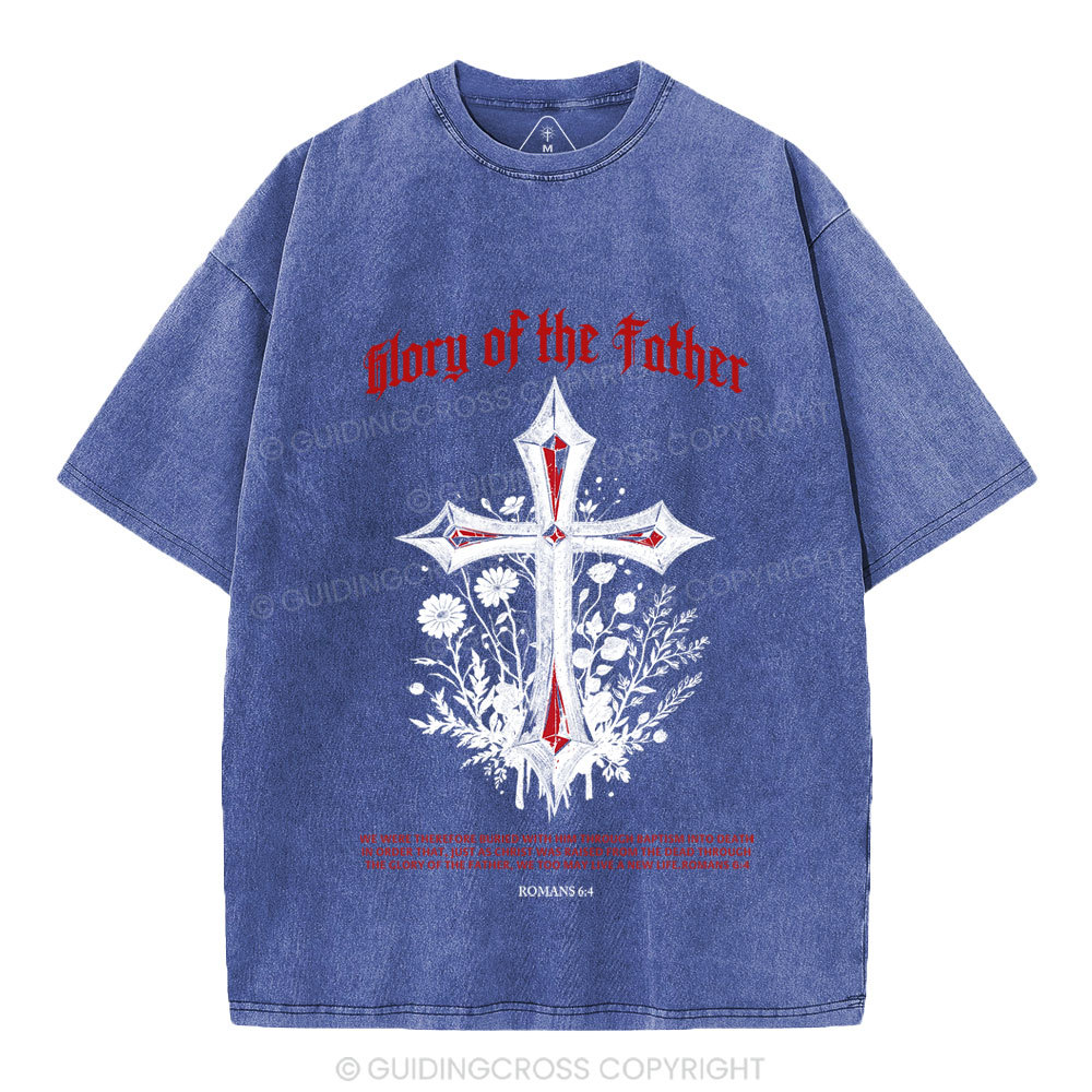 Glory Of The Father Christian Washed T-Shirt
