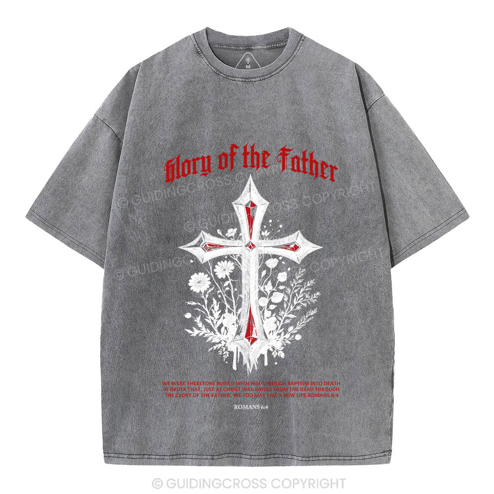 Glory Of The Father Christian Washed T-Shirt