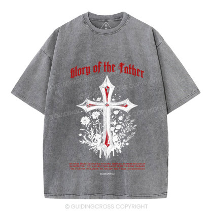 Glory Of The Father Christian Washed T-Shirt