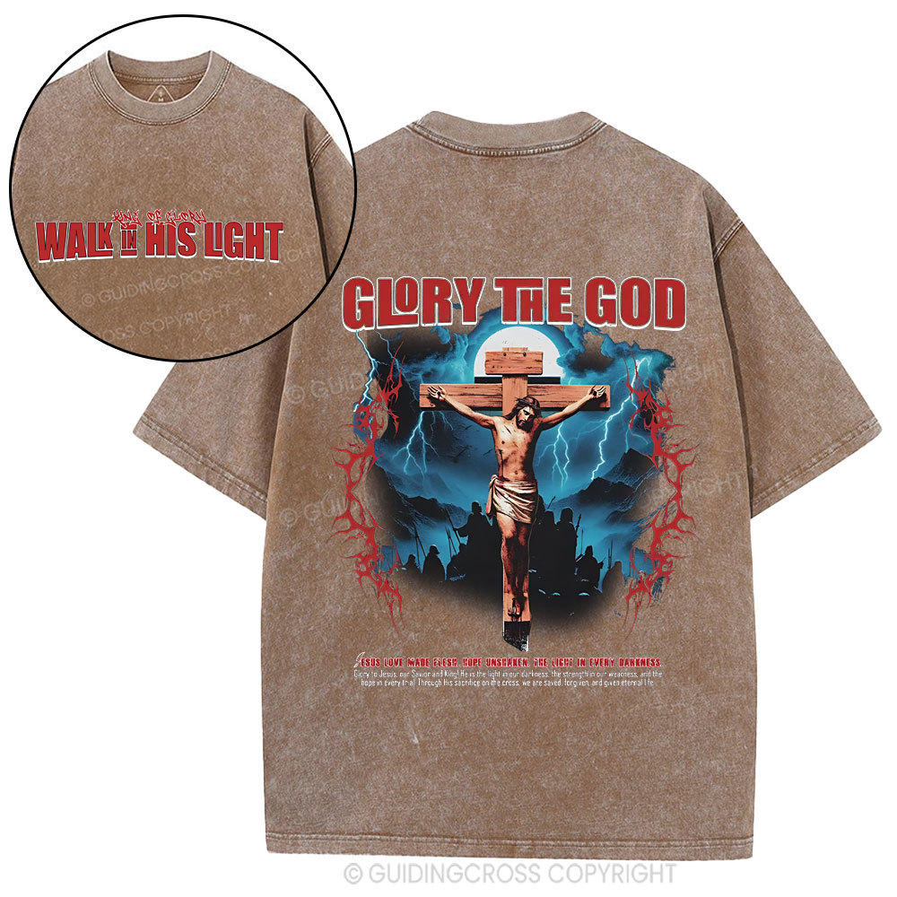 New-Sample Christian Washed T-Shirt Sale - GuidingCross