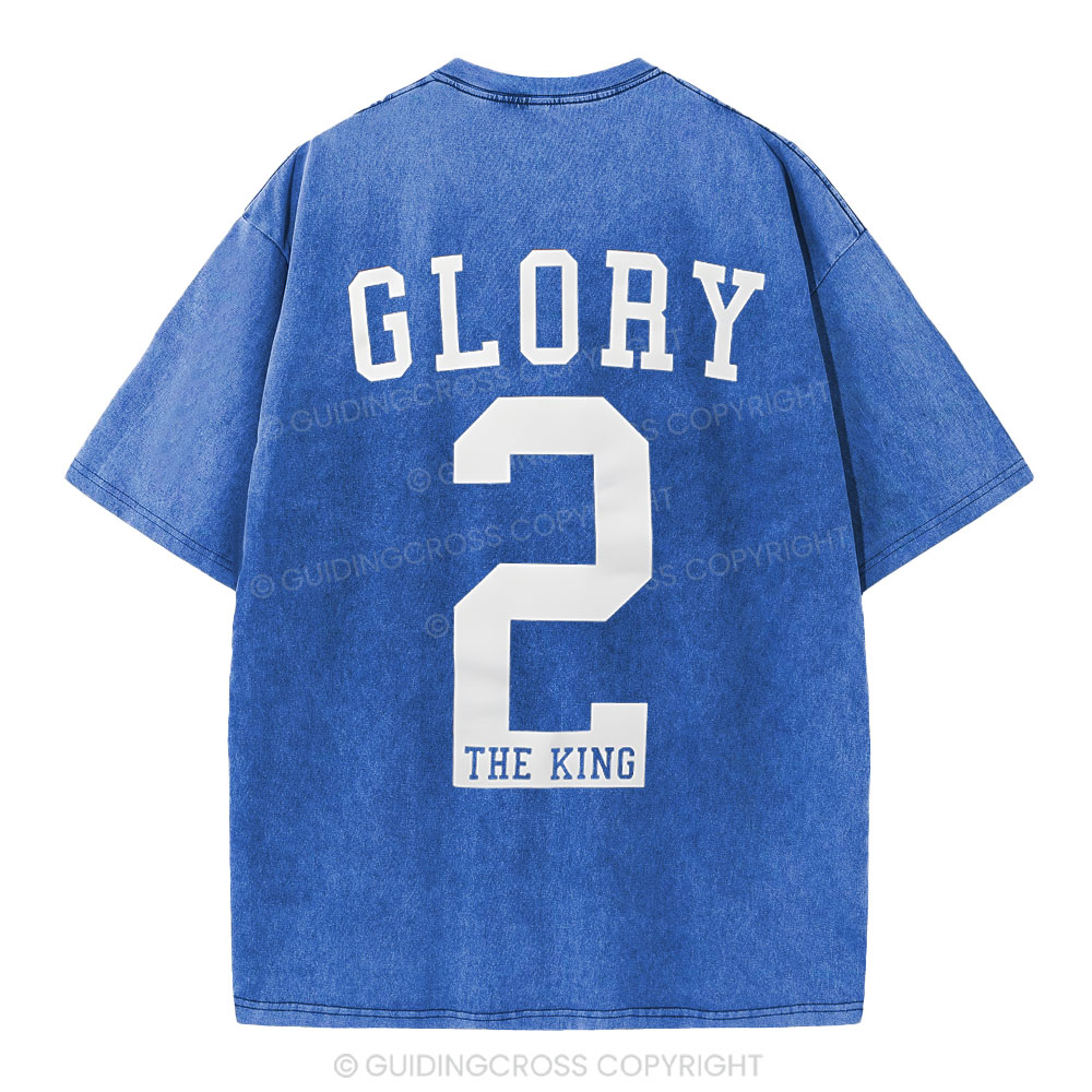 Glory The King Christian Washed T-Shirt