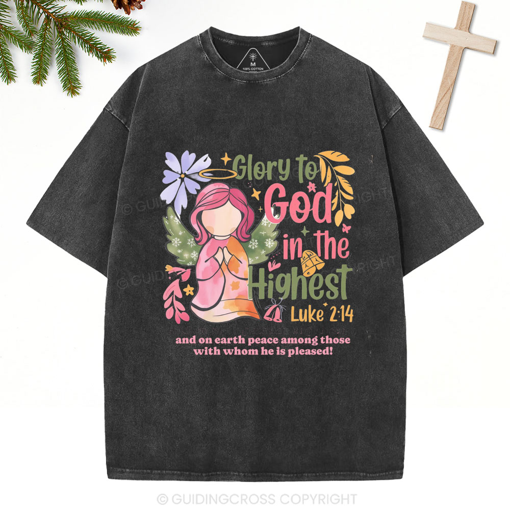 New-Sample Christian Washed T-Shirt Sale - GuidingCross