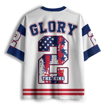 Glory To The King Christian Mesh Jersey