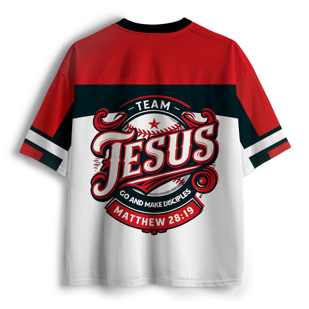 Go And Make Disciples Christian Mesh Jersey