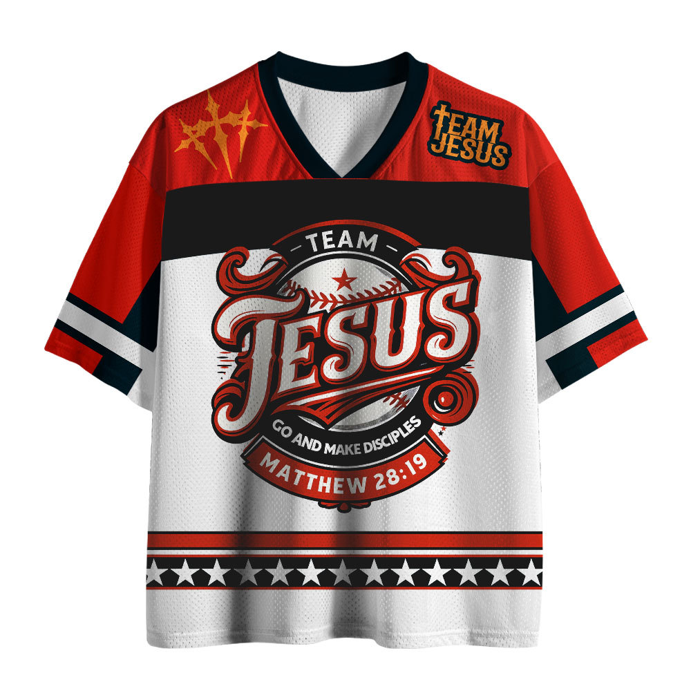 Go And Make Disciples Christian Mesh Jersey