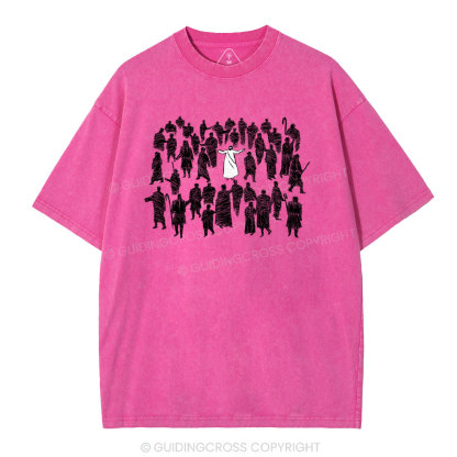 Go Into All The World Christian Washed T-Shirt