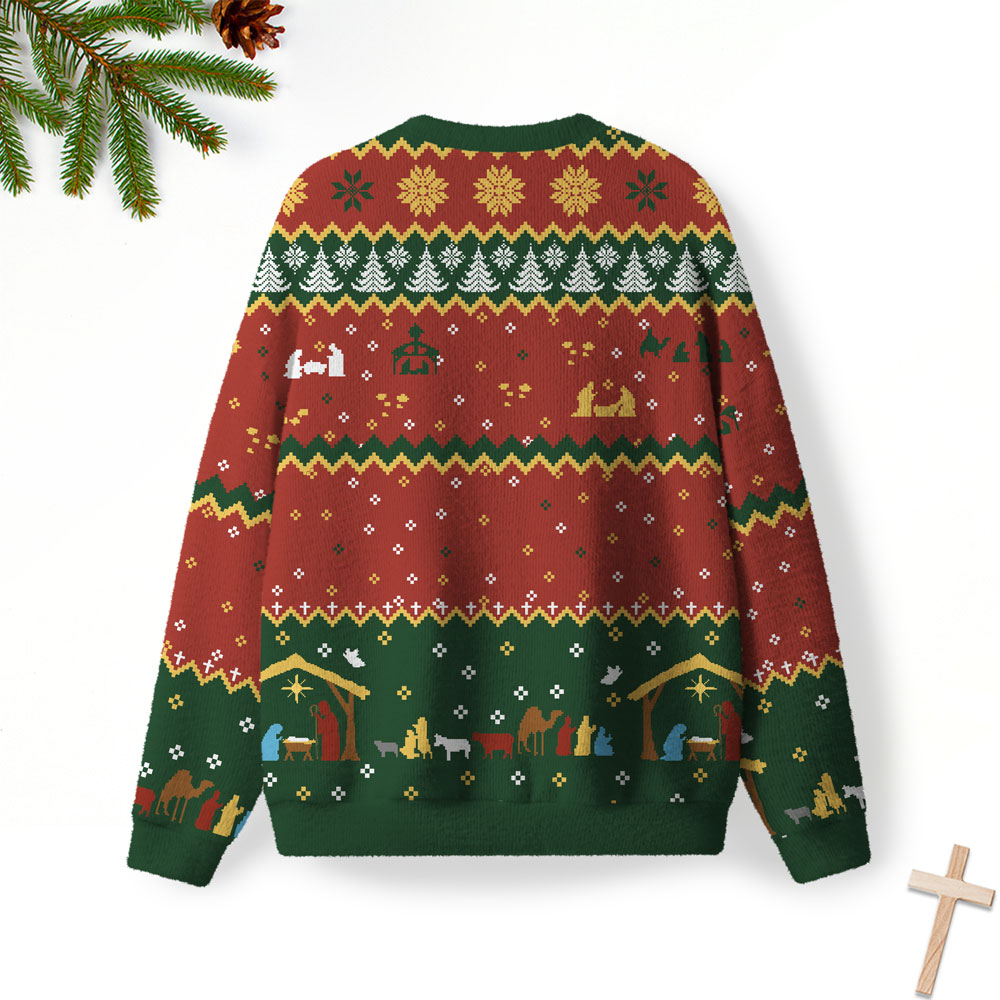 Go Jesus It’s Your Birthday Christian Lightweight Sweater