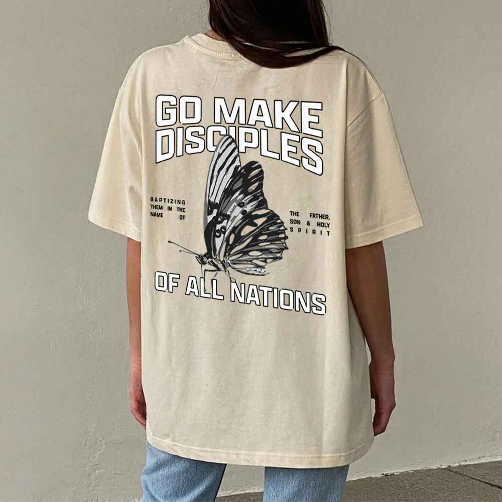 Go Make Disciples Washed T-Shirt