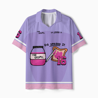 Go Spread It Christian Collar Jersey