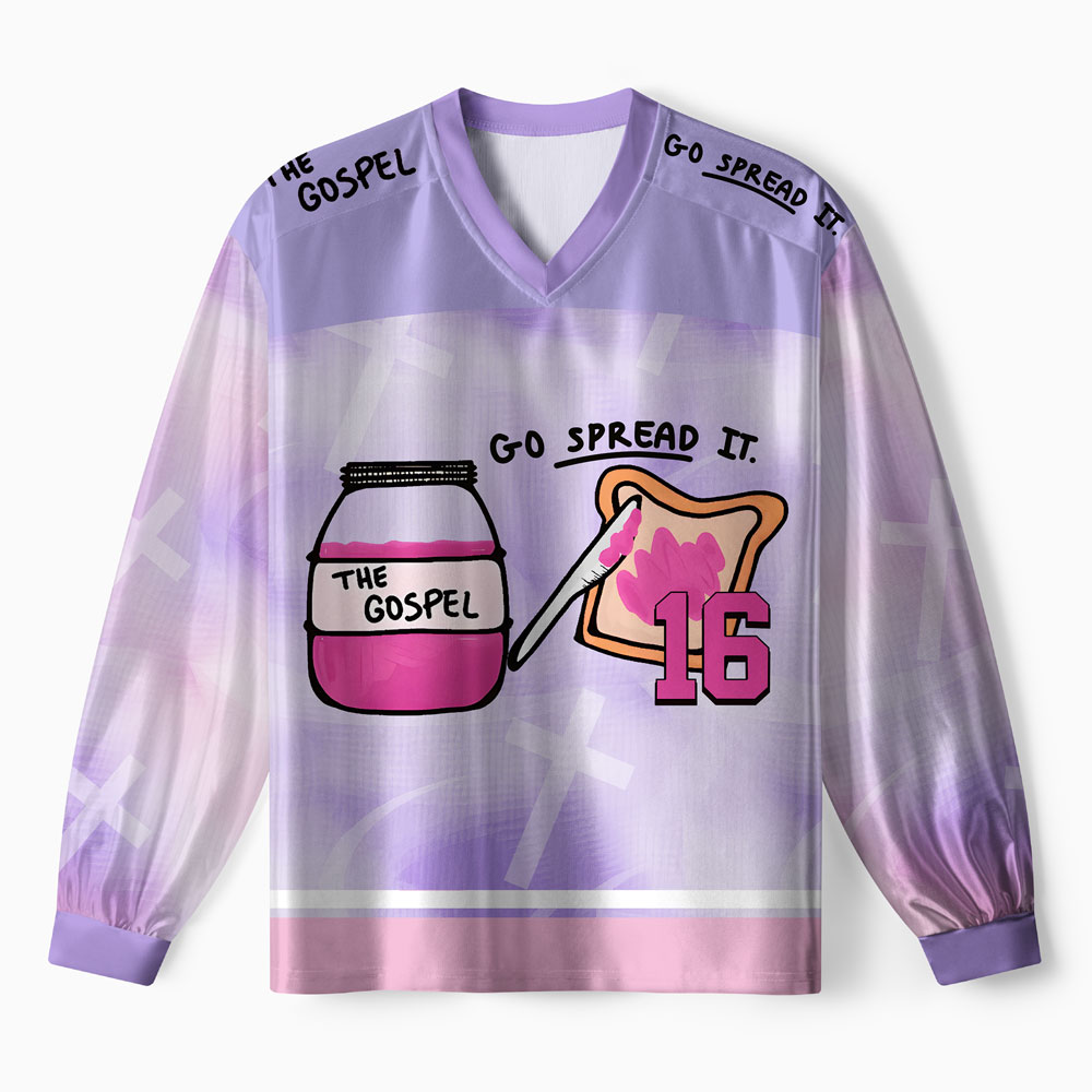 Go Spread It Christian Long Sleeve Jersey 