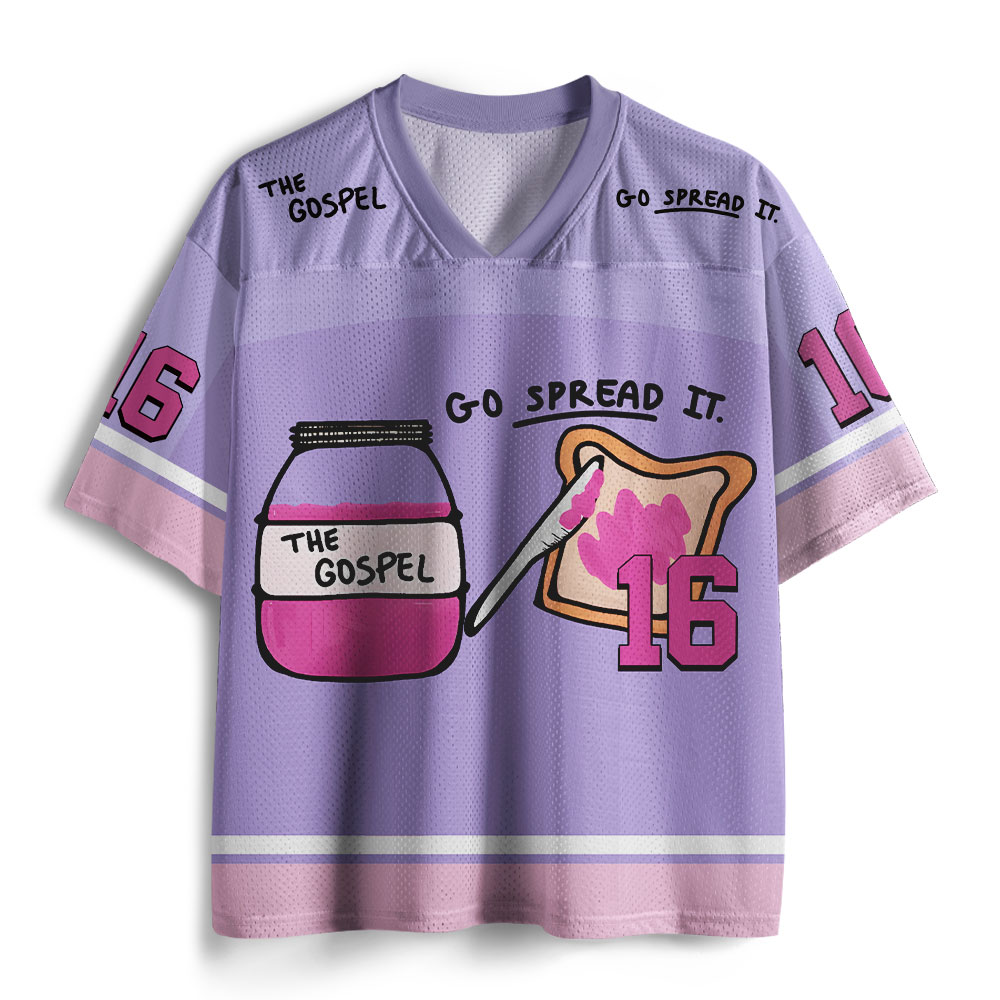 Go Spread It Christian Mesh Jersey