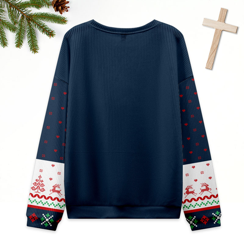 Go Spread It The Gospel  Christian Ugly Christmas Sweatshirt