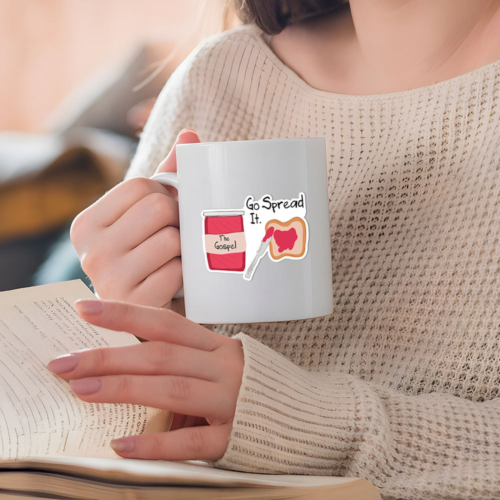 Go Spread it Christian Stickers