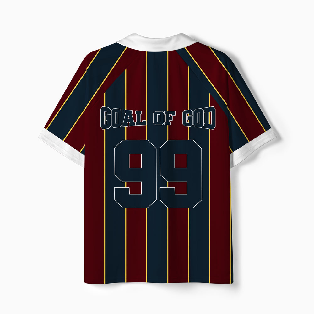 Goal Of God Christian Collar Jersey