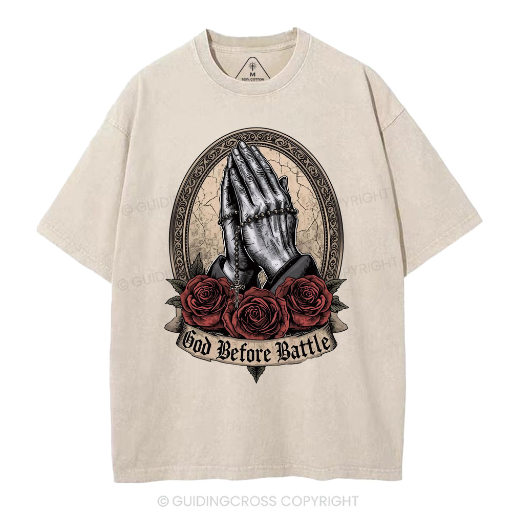 New-Sample Christian Washed T-Shirt Sale - GuidingCross