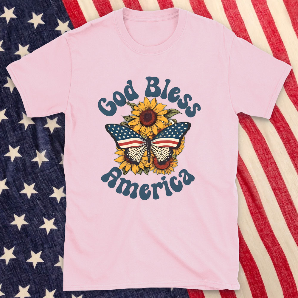God Bless America Christian T-Shirt