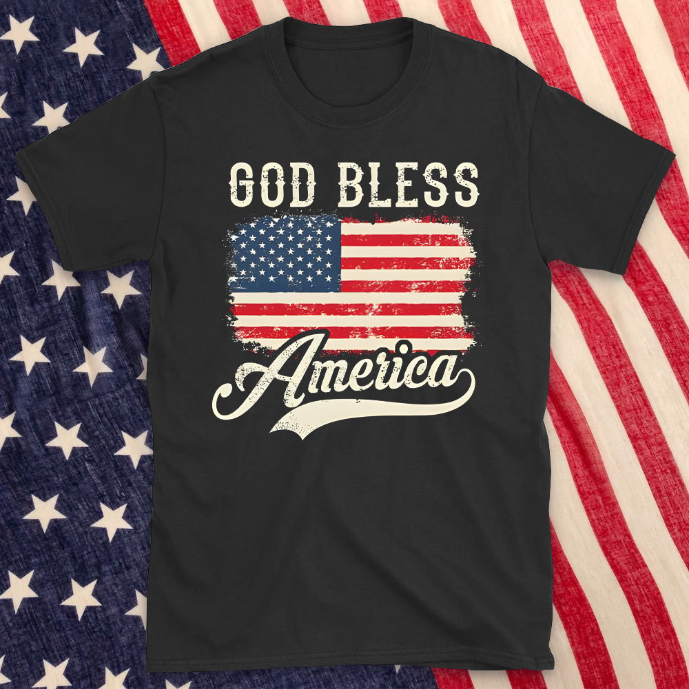 God Bless America Christian T-Shirt