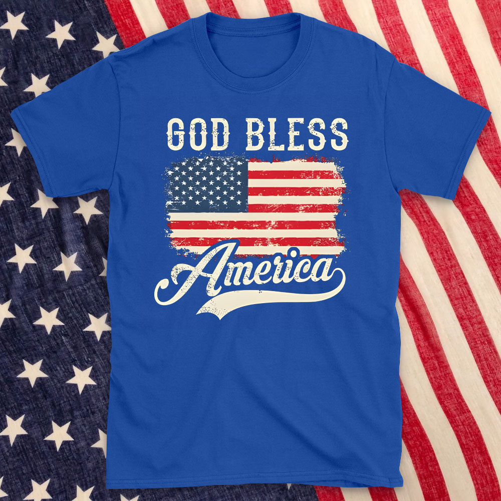 God Bless America Christian T-Shirt