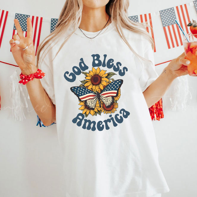 God Bless America Christian T-Shirt