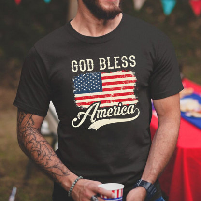 God Bless America Christian T-Shirt