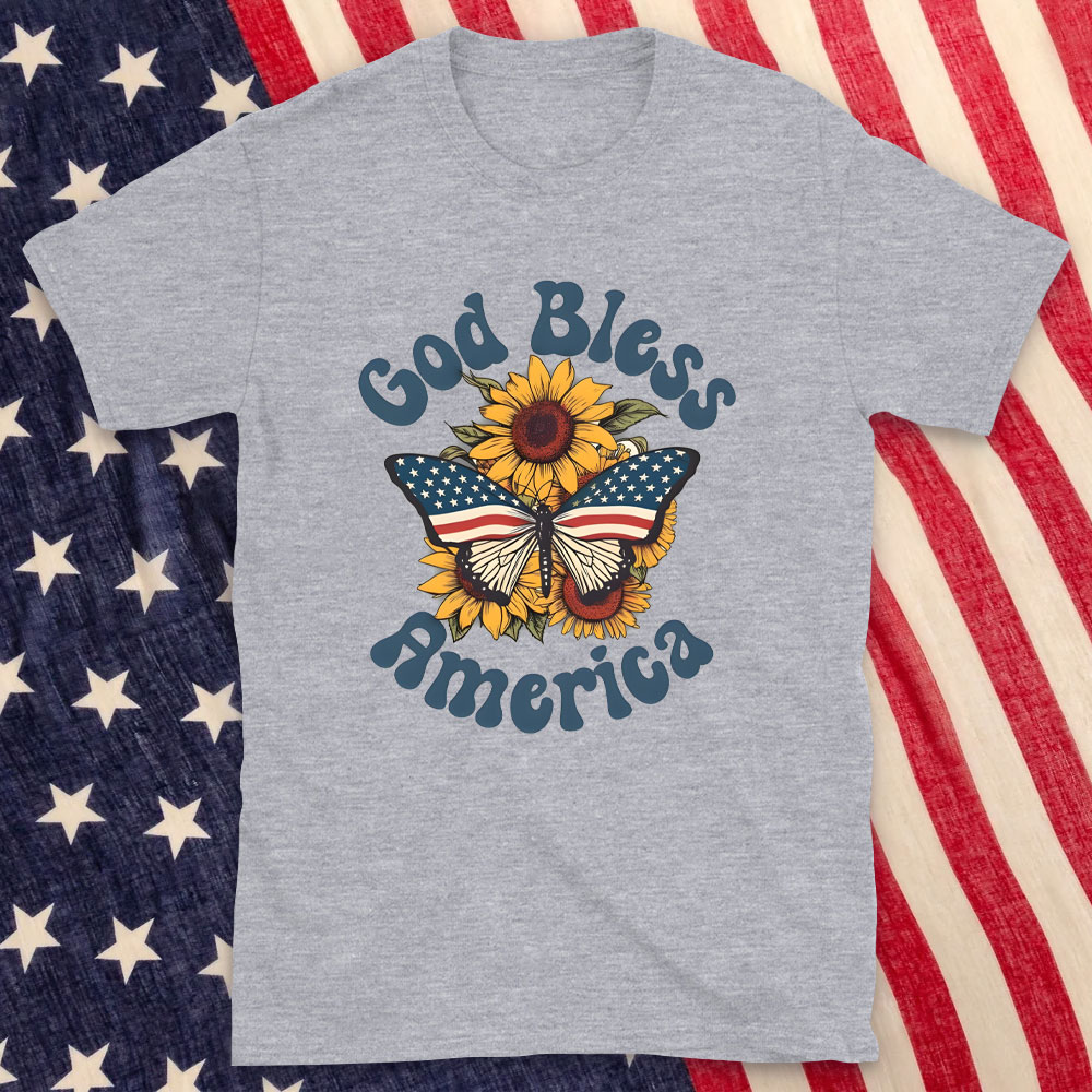 God Bless America Christian T-Shirt