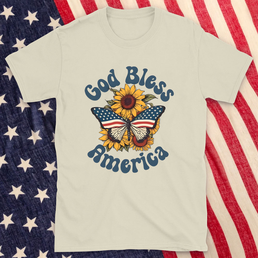 God Bless America Christian T-Shirt