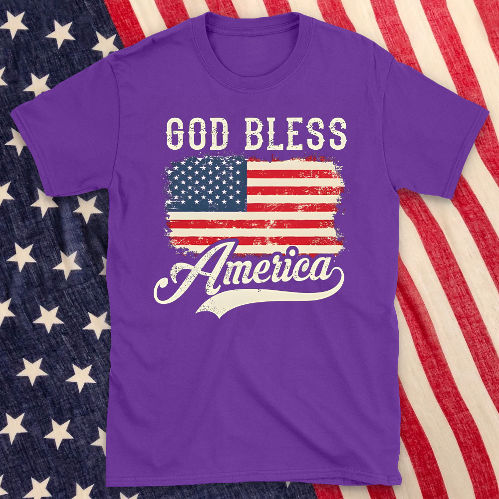 God Bless America Christian T-Shirt