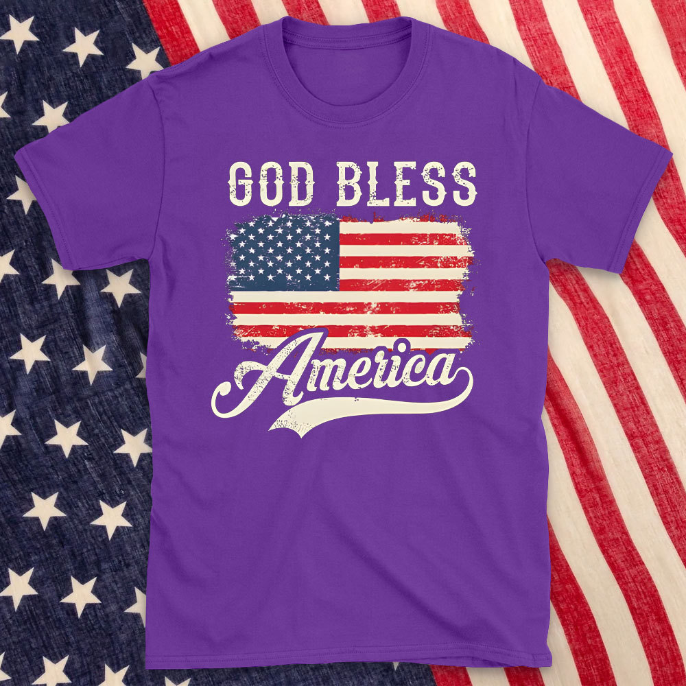 God Bless America Christian T-Shirt