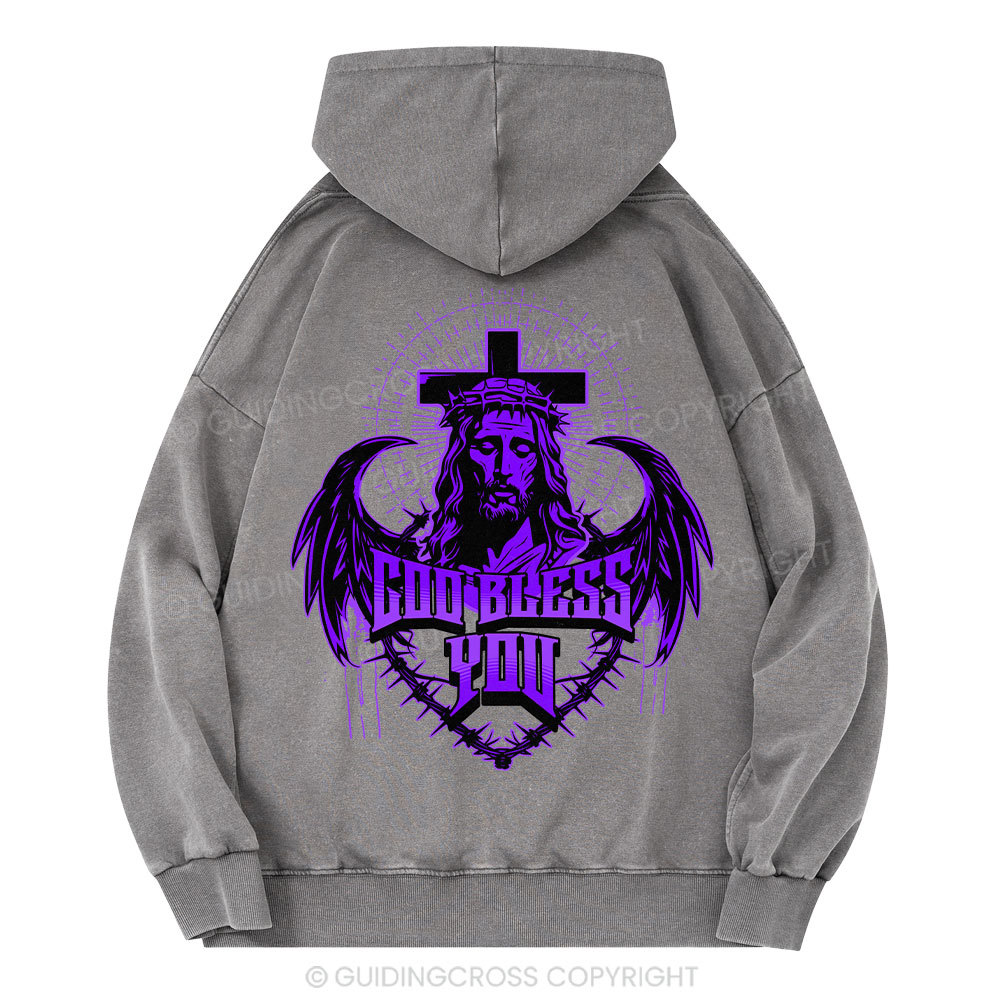 Transformed Christian Washed Hoodie Sale - GuidingCross