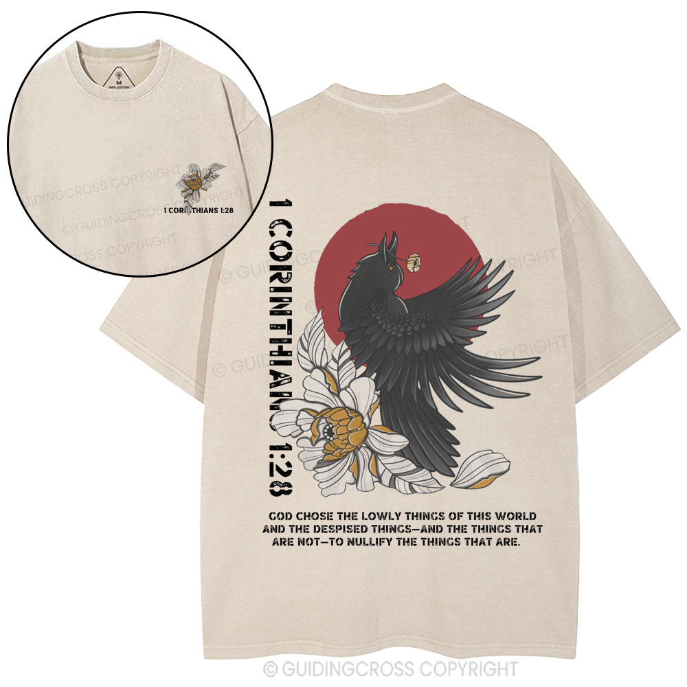 God Chose Christian Washed T-Shirt