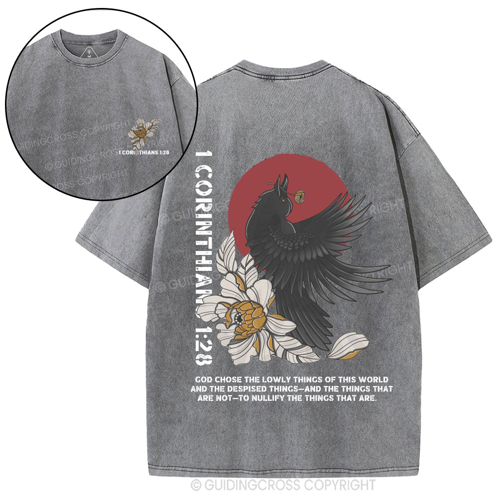 God Chose Christian Washed T-Shirt