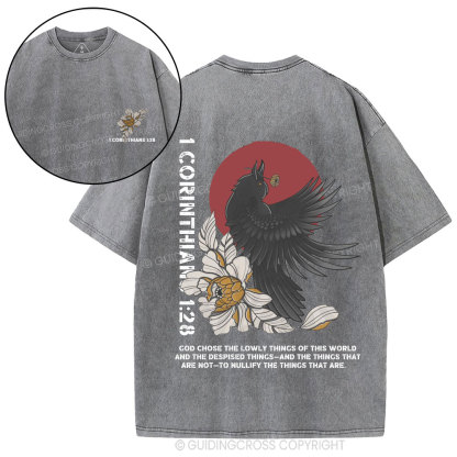 God Chose Christian Washed T-Shirt