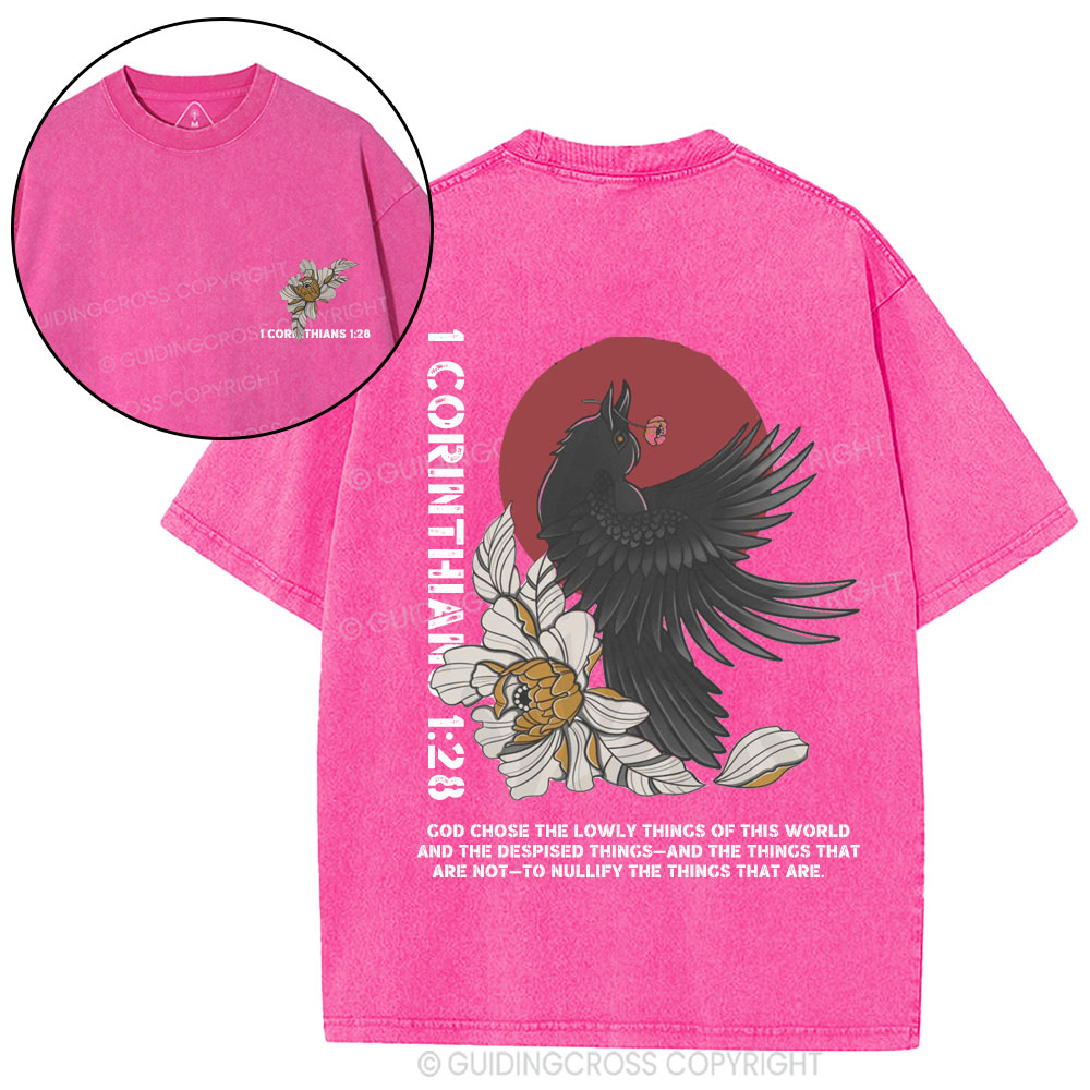 God Chose Christian Washed T-Shirt