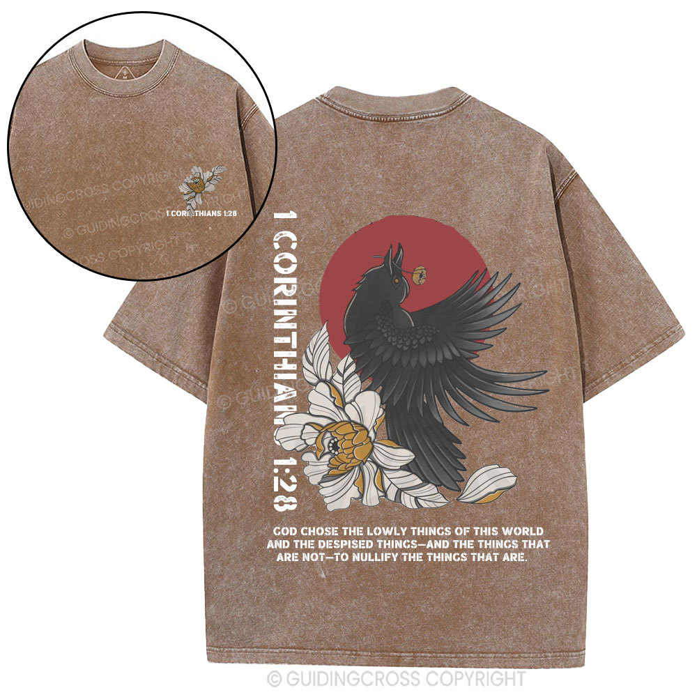 God Chose Christian Washed T-Shirt