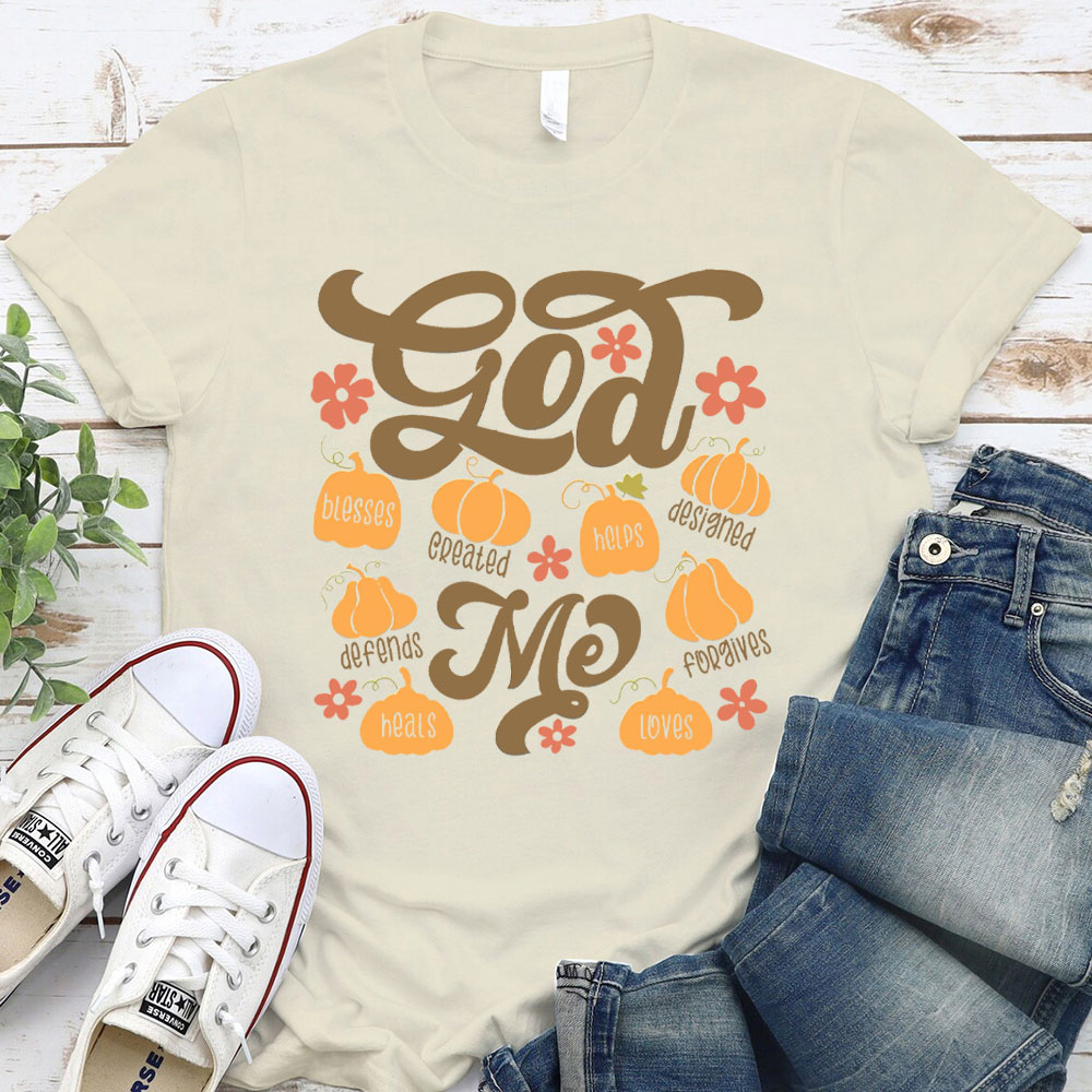 God Created Me Christian T-Shirt