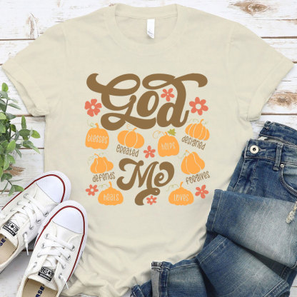 God Created Me Christian T-Shirt