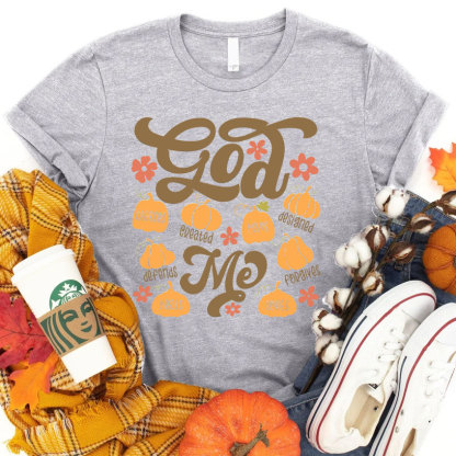 God Created Me Christian T-Shirt