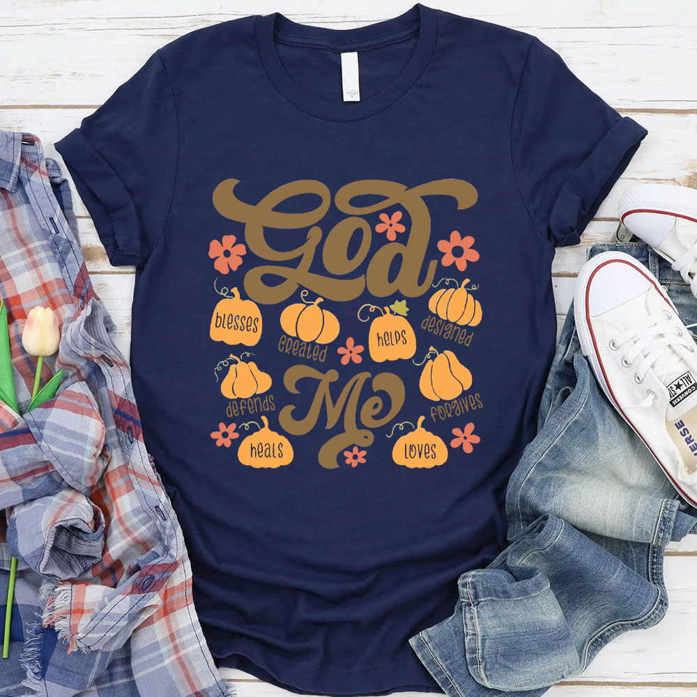 God Created Me Christian T-Shirt