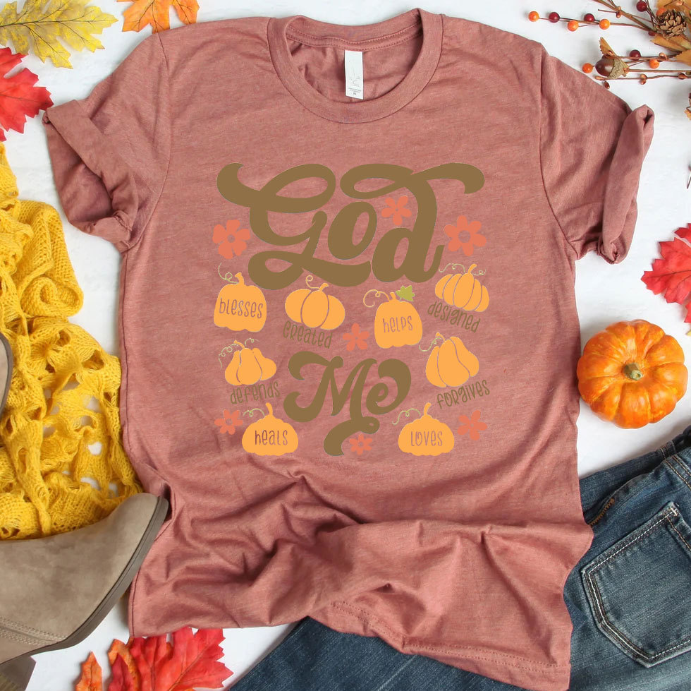 God Created Me Christian T-Shirt