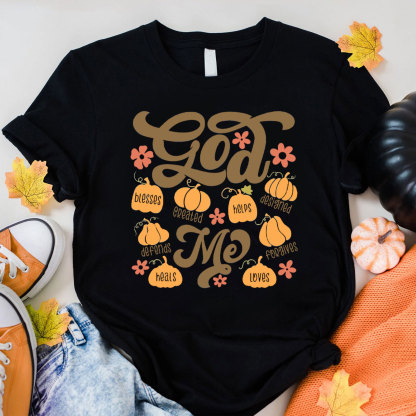 God Created Me Christian T-Shirt
